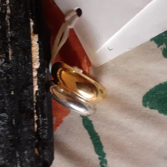 Cos recycle brass two color ring - Picture 2 of 6